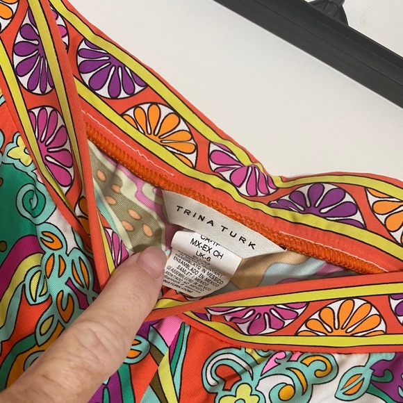 Orange print lounge pant - Picture 3 of 3